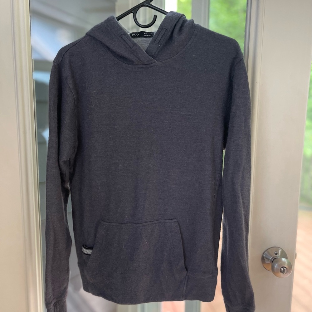 Gray Hoodie Sweater